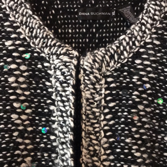 Dana buchman wool rabbit hair sweater - Picture 3 of 12